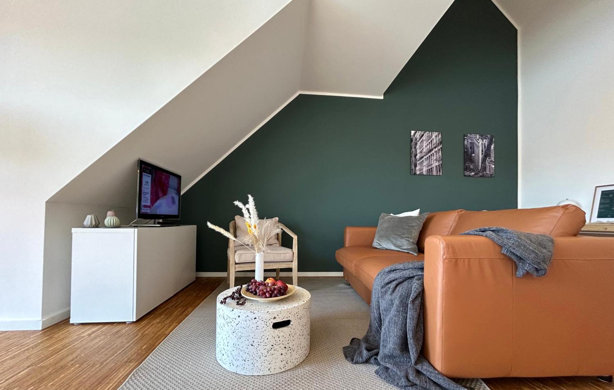 Апартаменти Neues Trendy Dachgeschossloft Ганновер Екстер'єр фото